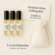 3x 5ml Duftprobe deiner Wahl